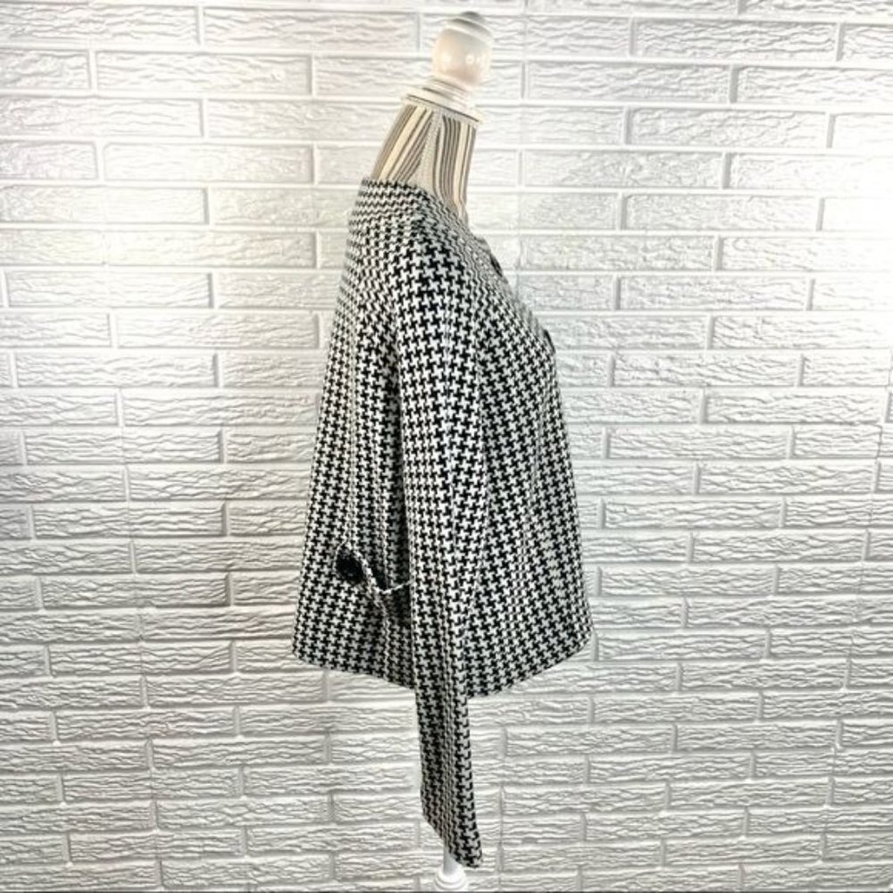 Chadwick’s Black & White Wool Blend Jacket - Picture 4 of 6
